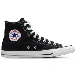 Foot Locker Converse Ctas High Sneakers Heren - Zwart - Maat 41.5 - Textil aanbieding