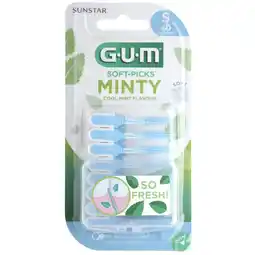 Kruidvat GUM Soft-Picks Minty Interdentale Tandenstokers aanbieding