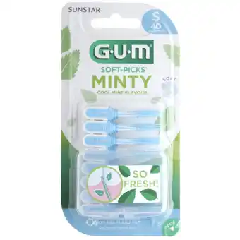 Kruidvat GUM Soft-Picks Minty Interdentale Tandenstokers aanbieding