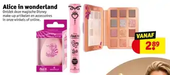 Kruidvat Alice in wonderland aanbieding