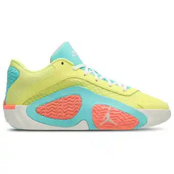 Foot Locker Jordan Tatum Sneakers Heren - Geel - Maat 41 - Mesh/Synthetisch aanbieding