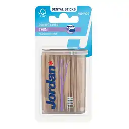 Kruidvat Jordan Double Ended Thin Tandenstokers aanbieding