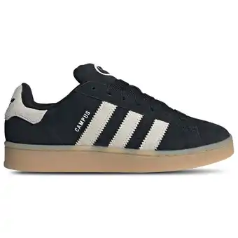 Foot Locker Adidas Campus Sneakers Heren - Zwart - Maat 44 - Suède aanbieding
