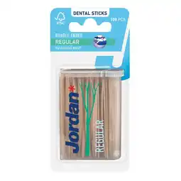Kruidvat Jordan Double Ended Regular Tandenstokers aanbieding