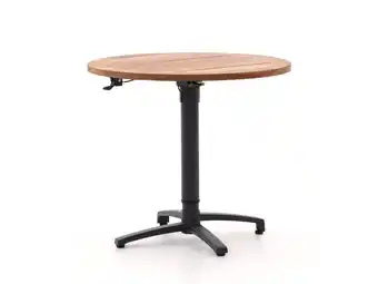 Kees Smit Bellagio Canzo klaptafel Ø85 (h:73/109cm) verstelbaar aanbieding