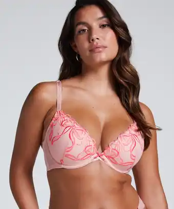 Hunkemoller Hunkemöller Voorgevormde beugel bh Beau Roze aanbieding