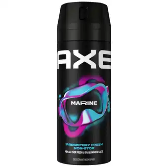 Kruidvat Axe Marine Deodorant & Bodyspray aanbieding