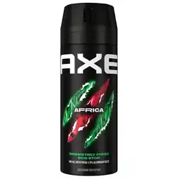 Kruidvat Axe Africa Deodorant & Bodyspray aanbieding