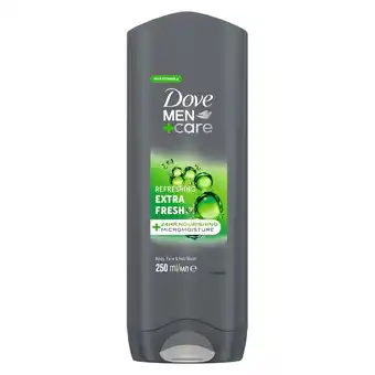 Kruidvat Dove Men+Care Extra Fresh 3-In-1 Douchegel aanbieding
