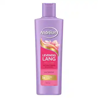 Kruidvat Andrélon Levendig Lang Versterkende Shampoo aanbieding