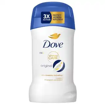 Kruidvat Dove Original 72h Antitranspirant Deodorant Stick aanbieding