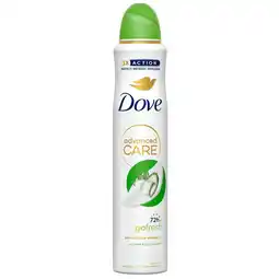 Kruidvat Dove Go Fresh Cucumber & Green Tea Deodorant Spray aanbieding