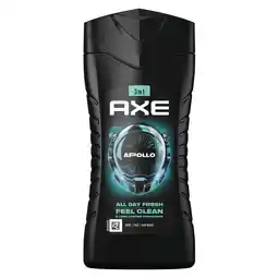 Kruidvat Axe Apollo 3-In-1 Douchegel aanbieding