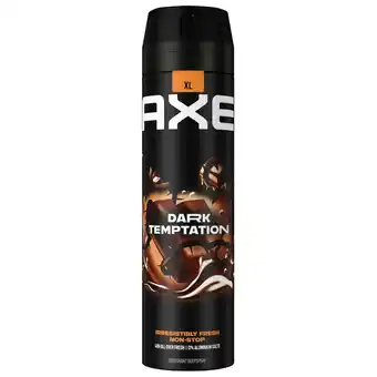 Kruidvat Axe Dark Temptation XL Deodorant & Bodyspray aanbieding