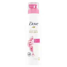 Kruidvat Dove Rose Oil Shower Mousse aanbieding