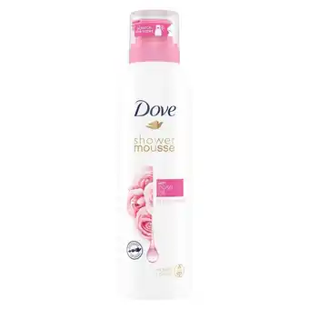 Kruidvat Dove Rose Oil Shower Mousse aanbieding