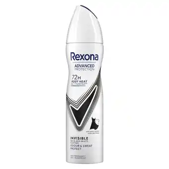 Kruidvat Rexona Women Advanced Protection Invisible Antitranspirant Spray aanbieding
