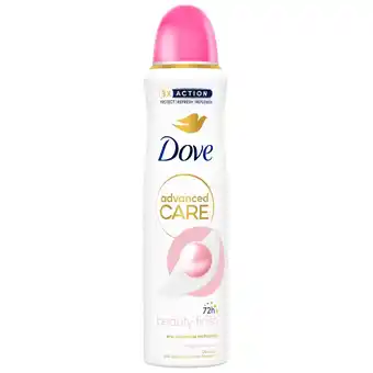 Kruidvat Dove Advanced Care Beauty Finish Antitranspirant Deodorant Spray aanbieding