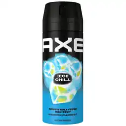 Kruidvat Axe Ice Chill Deodorant Bodyspray aanbieding
