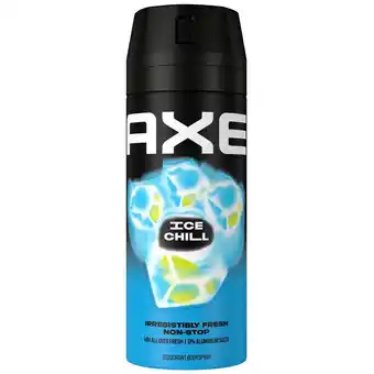 Kruidvat Axe Ice Chill Deodorant Bodyspray aanbieding