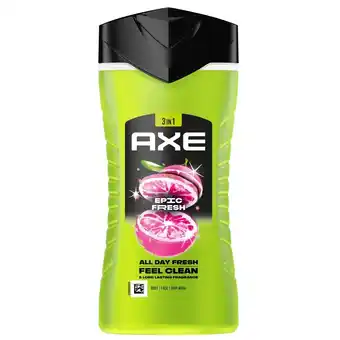 Kruidvat Axe Epic Fresh 3-in-1 Douchegel aanbieding