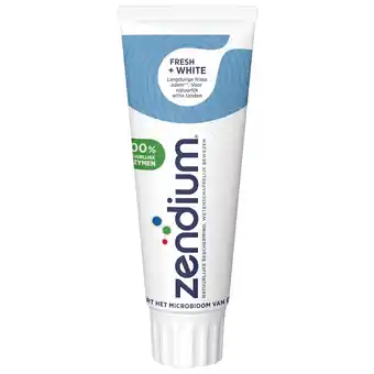 Kruidvat Zendium Fresh + White Tandpasta aanbieding