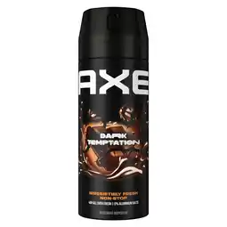 Kruidvat Axe Dark Temptation Deodorant & Bodyspray aanbieding