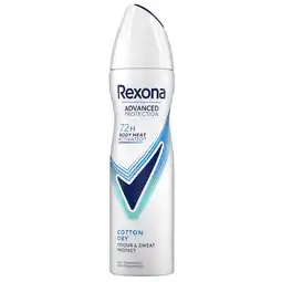 Kruidvat Rexona Women Advanced Protection Cotton Dry Antitranspirant Spray aanbieding
