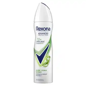 Kruidvat Rexona Women Advanced Protection Aloë Vera Antitranspirant Spray aanbieding