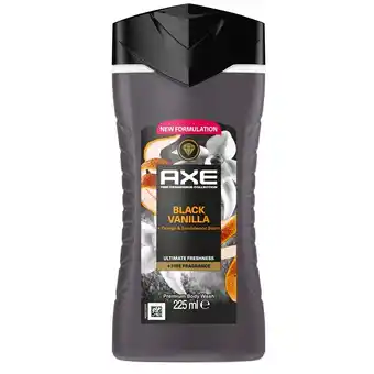 Kruidvat Axe Fine Fragrance Black Vanilla Douchegel aanbieding