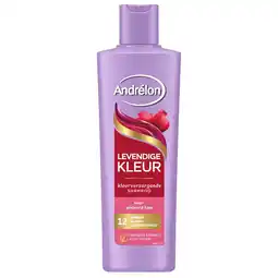 Kruidvat Andrélon Levendige Kleur Kleurverzorgende Shampoo aanbieding