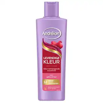 Kruidvat Andrélon Levendige Kleur Kleurverzorgende Shampoo aanbieding