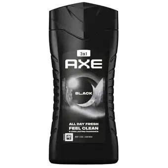 Kruidvat Axe Black 3-In-1 Douchegel aanbieding