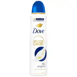 Kruidvat Dove Advanced Care Antitranspirant Original Deodorant Spray aanbieding