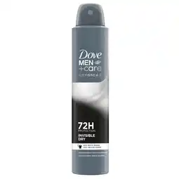 Kruidvat Dove Men+Care Advanced Invisible Dry Antitranspirant Spray aanbieding