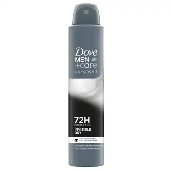 Kruidvat Dove Men+Care Advanced Invisible Dry Antitranspirant Spray aanbieding