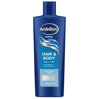 Kruidvat Andrélon Men Hair & Body Shampoo en Showergel aanbieding