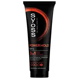 Kruidvat Syoss Power Hold Styling Gel aanbieding