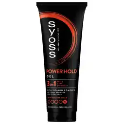 Kruidvat Syoss Power Hold Styling Gel aanbieding