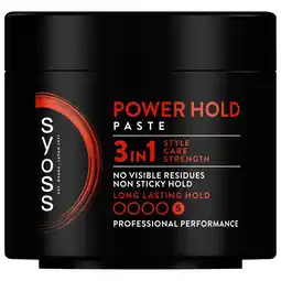 Kruidvat SYOSS Men Power Hold Extreme Styling Paste aanbieding