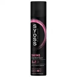 Kruidvat Syoss Hold 4 Shine Haarspray aanbieding