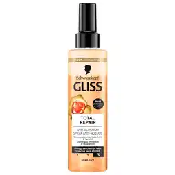 Kruidvat Gliss Total Repair Anti-Klitspray aanbieding