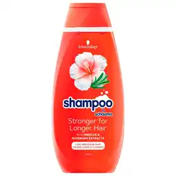 Kruidvat Schwarzkopf Stronger for Longer Hair Shampoo aanbieding