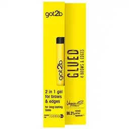 Kruidvat Got2B Glued 4 Brows & Edges 2-in-1 Gel aanbieding