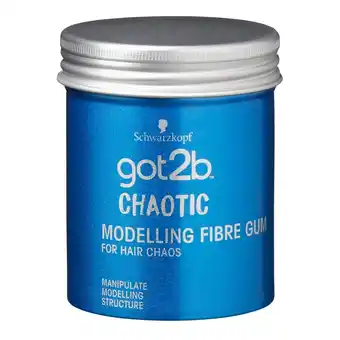 Kruidvat Schwarzkopf got2b Chaotic Modelling Fibre Gum aanbieding