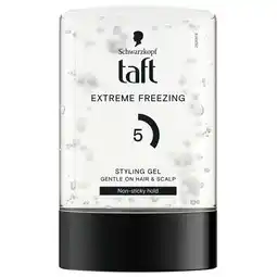 Kruidvat Taft Extreme Freezing Level 5 Haargel aanbieding