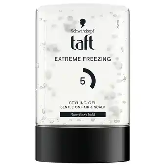 Kruidvat Taft Extreme Freezing Level 5 Haargel aanbieding