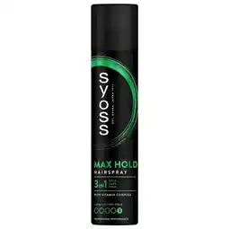 Kruidvat Syoss Hold 5 Max Hold Haarspray aanbieding