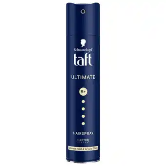 Kruidvat Taft Styling Ultimate Level 5 Haarspray aanbieding