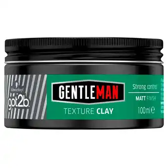 Kruidvat Schwarzkopf Got2b Gentleman Texture Clay aanbieding